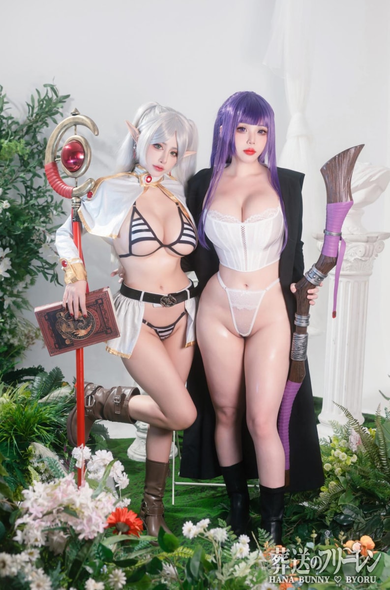 Byoru#Fern and Frieren Sousou no Frieren (&Hana Bunny)--作品资源！