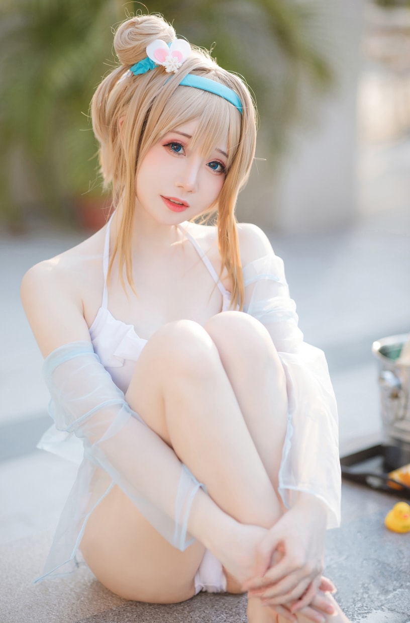 焖焖碳#少女前线 索米 泳装--绝美作品！