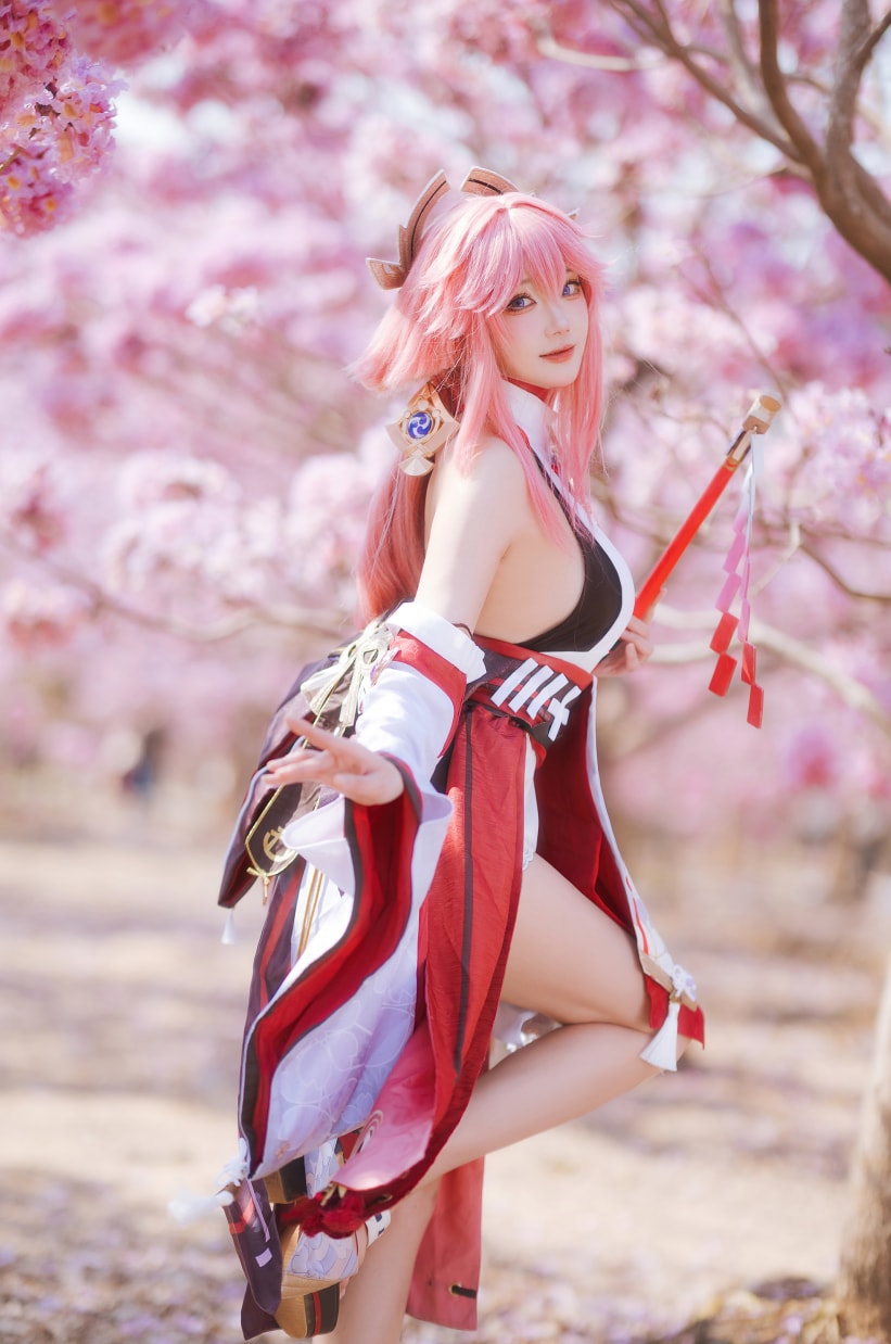 瓜希酱#原神 八重神子--资源分享！
