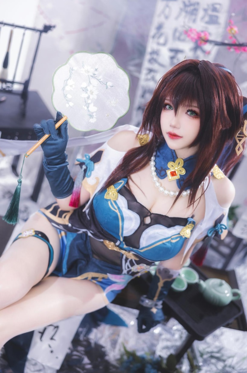 雪晴Astra#崩坏：星穹铁道 阮梅--超赞作品！