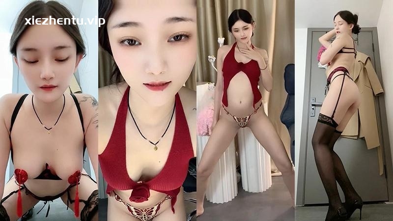 快手主播小明哥哥汝贴节奏跳舞情去8分10